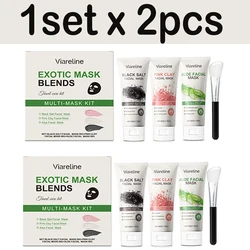 Revitalizing Facial Mask Set: Deeply Hydrate & Soften Dry Skin (2pcs)