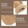 2 PCS Jute Bath Gloves Scrubbing Towels for Body Shower Hand Cleaning Washing Tool 3