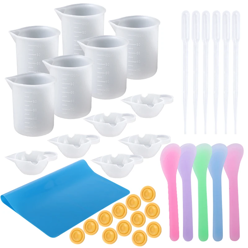 Silicone Resin Measuring Cups 1