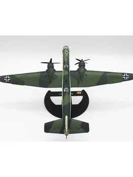 Новинка 1/144, немецкий самолет Второй мировой войны Heinkel He 177 1942, модель авиатора из сплава с подставкой, Военная коллекция
