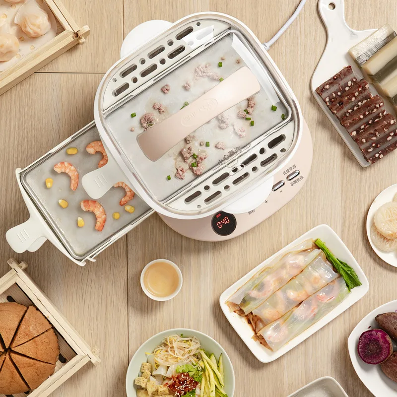 Bear Mini Intestinal CFJ-A30Q3 Powder Machine Household Electric Steamer Drawer Type Multifunctional Pot Steamed Sausage 3L