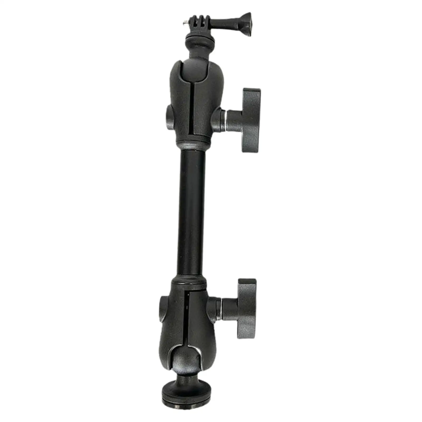 Montage du support de caméra d'action pour kayak sur poteau, structure robuste en PVC