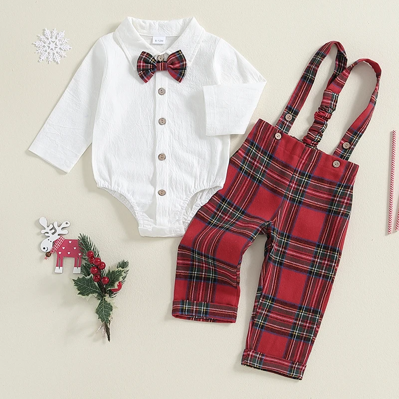 Baby Boy Christmas Gentleman Set 2