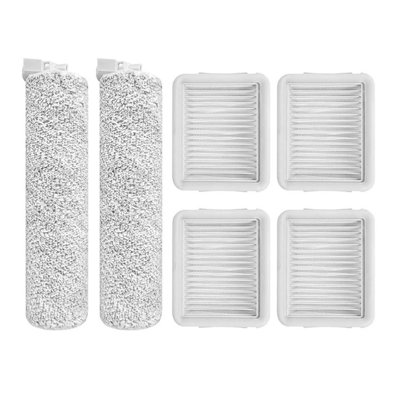 

For Xiaomi Mijia ShunZao H100 Pro Wet and Dry Robot Vacuum Cleaner Part Soft Brush Roll Hepa Filter Accessories