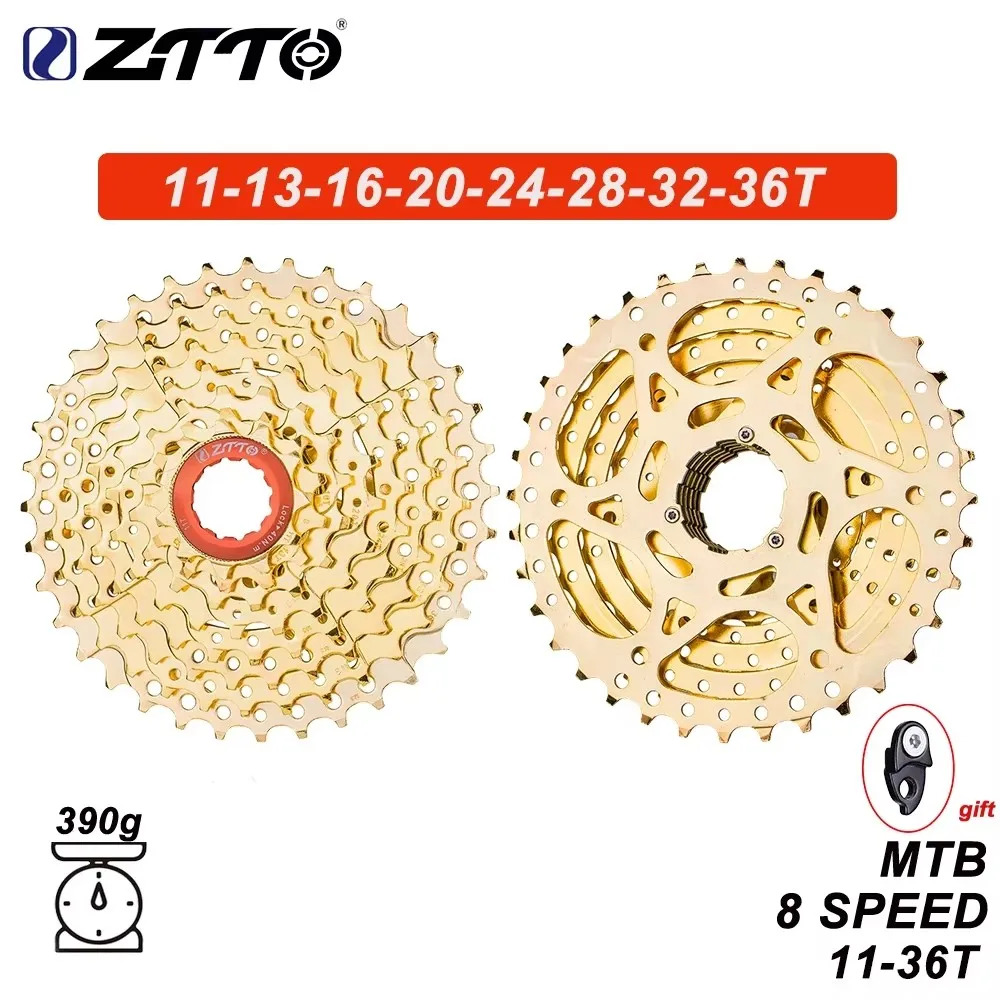 ZTTO MTB Road Bike Full Gold Cassette 8s 9s 10s 11s Gold Freewheel