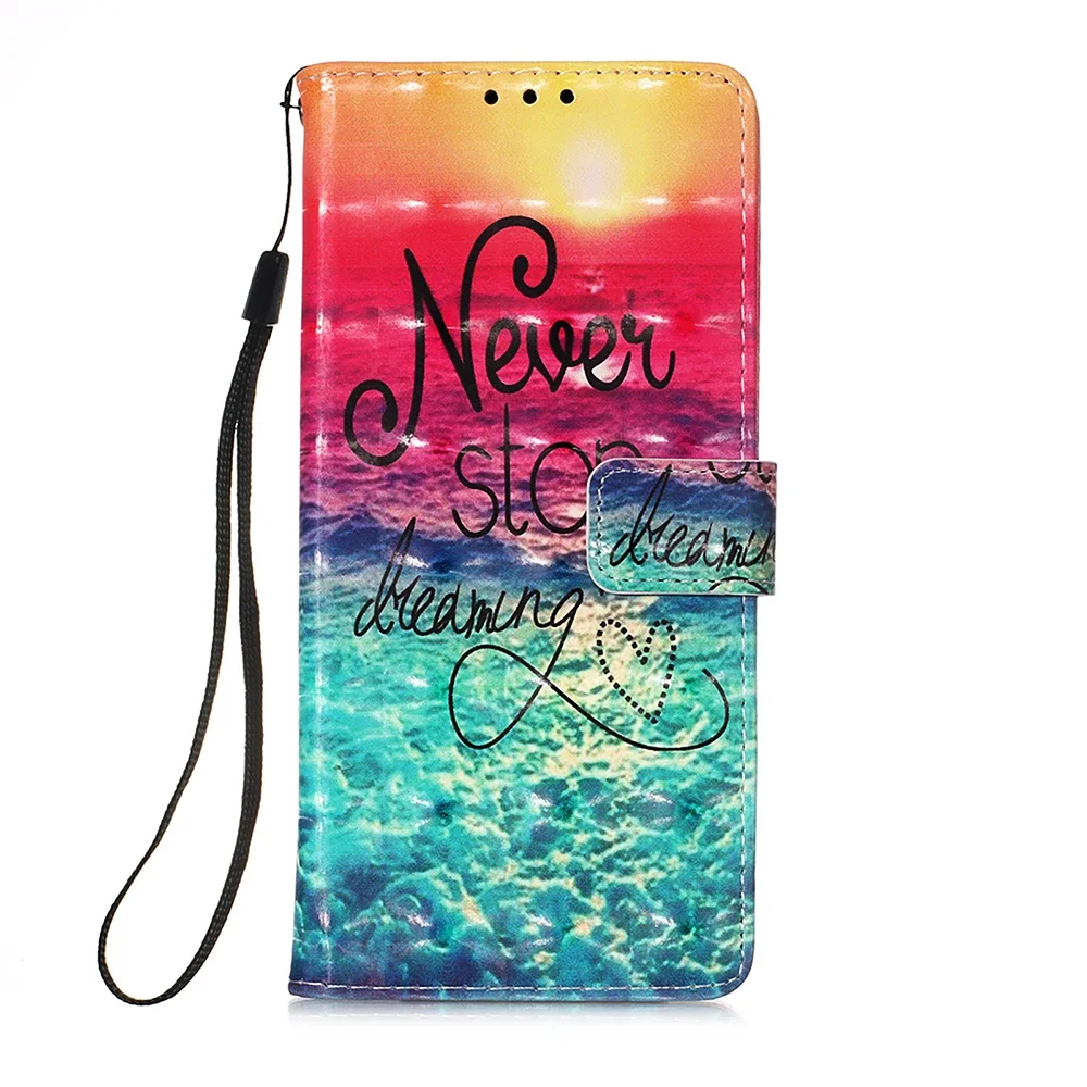 thumbnail image 1 of Funda de cuero con tapa para Samsung Galaxy A32 4G A33 A34 A35 A40 A41 A42 A50 A51 A52 A53 A54 A55 A520 Linda funda con billetera estampada, 1 of 5