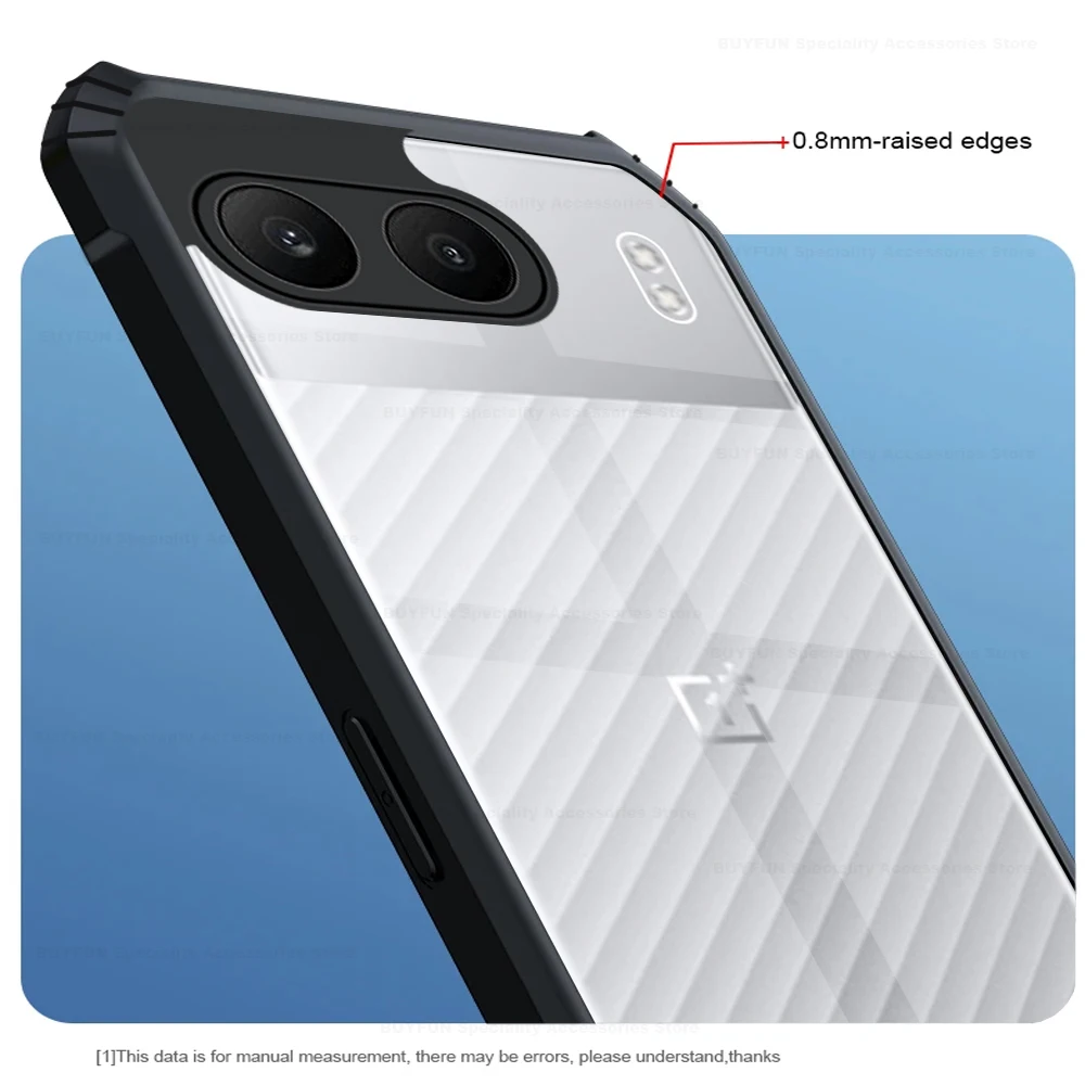 High-Quality Transparent Acrylic Shockproof Case - Hard PC+TPU Protection