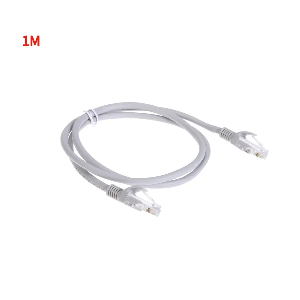 כבל אינטרנט RJ45 במהירות גבוהה באורך 1/2/3/5/10/15/20 מטרים, כבל רשת LAN, כבל מחשב ראוטר