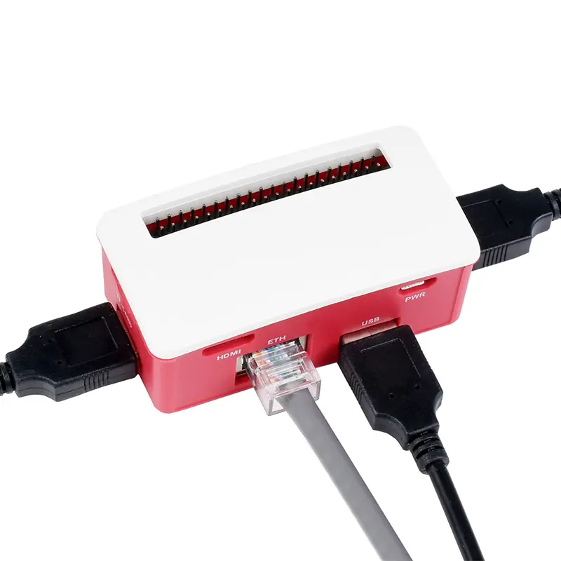 Raspberry Pi Zero Ethernet USB HUB HAT (B) Expansion Board 4x Extended 3x USB 2.0 Ports USB HUB BOX for Raspberry Pi Zero W WH image 2