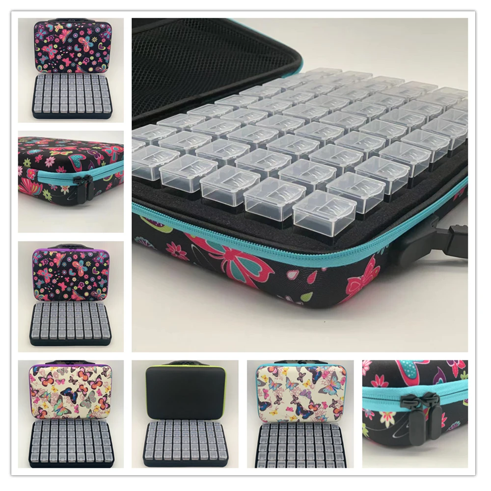 New 54 Square Bottles Diamond Painting Cross Stitch Accessories Tool