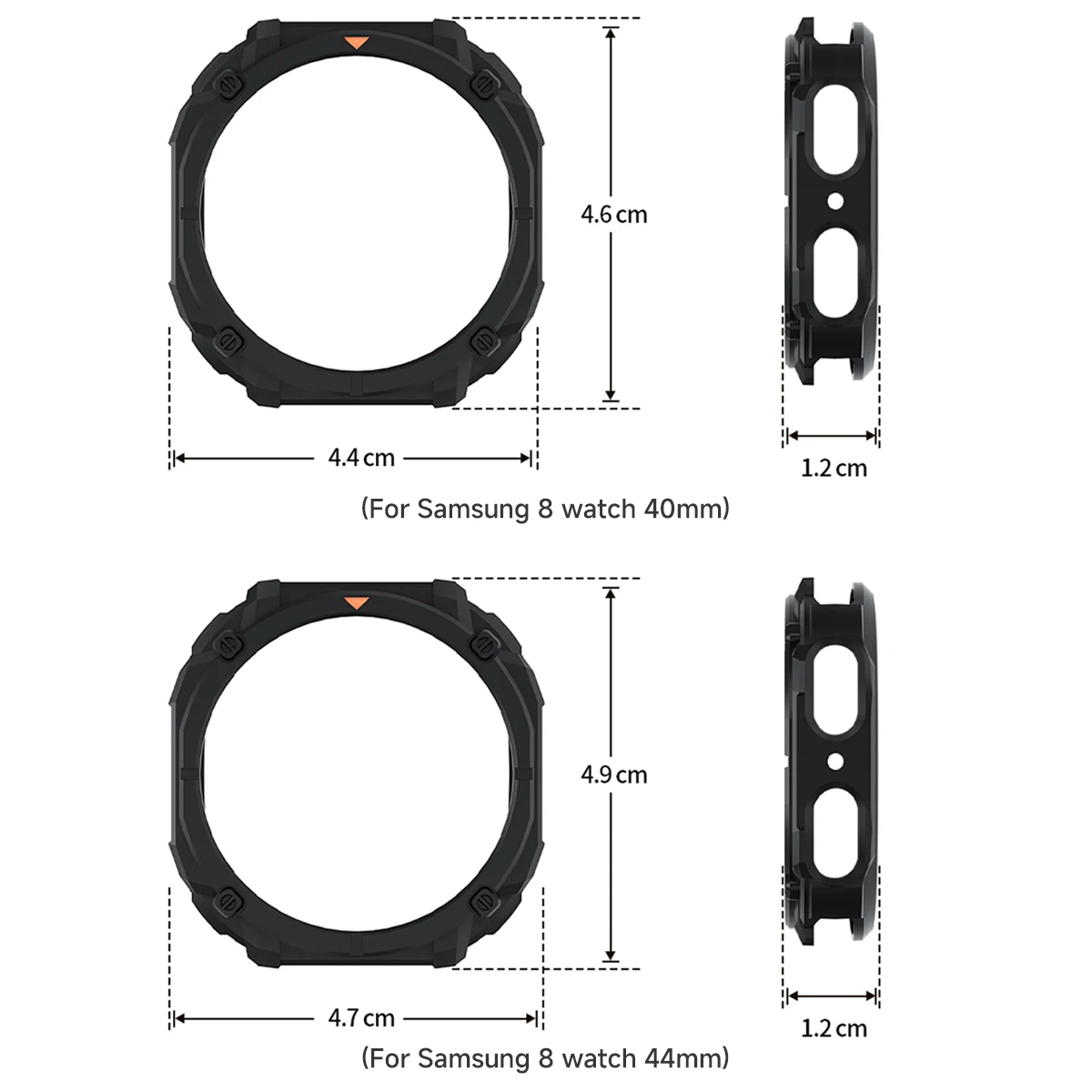 Sports Band Protective Case & Strap for Galaxy Watch - 40mm/44mm Bracelet