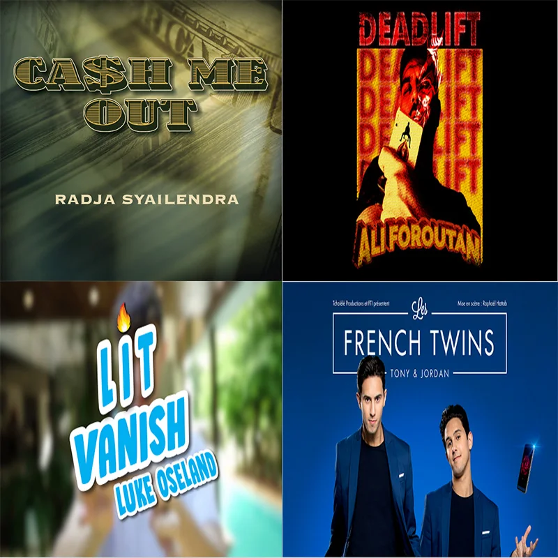 Coin & Ring Di Les French Twins, Lit Vanish Di Luca Oseland,Deadlift Di Ali Foroutan,Cash Me Out Di Radja Syailendra Magic Trick