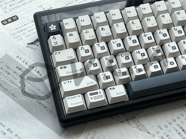 PBT Dye Subbed Cherry Profile Key Caps Para 61 64 68 87 980 104 HHKB