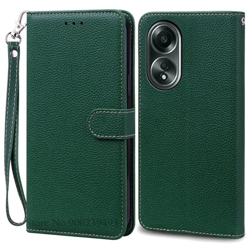 Leather Flip Wallet Case - Luxurious Silicone Book Cover