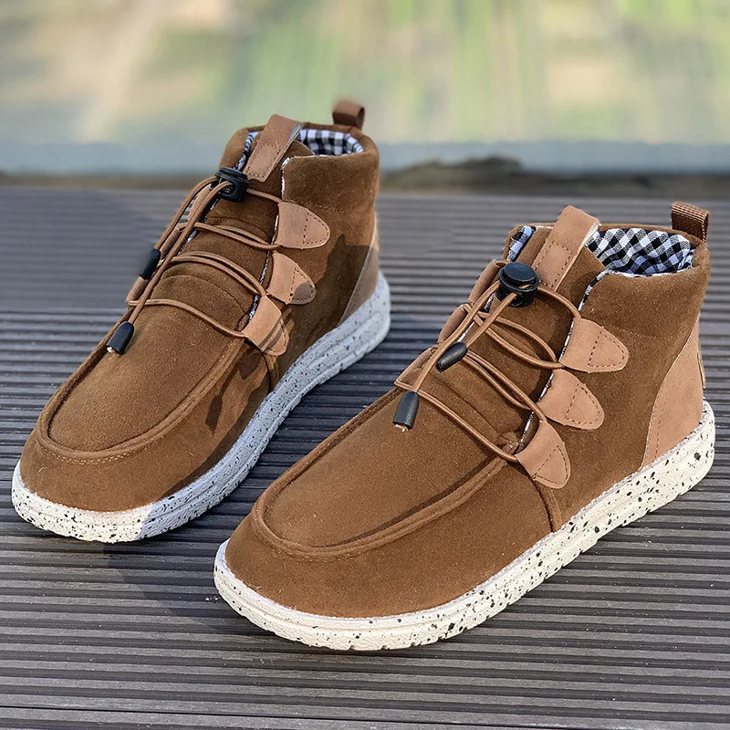 SHLIANG Cizme de iarnă din piele naturală, pantofi cu gleznă, cizme vintage scurte, blană, pantofi desculți pentru femei, SB183_voghion.com