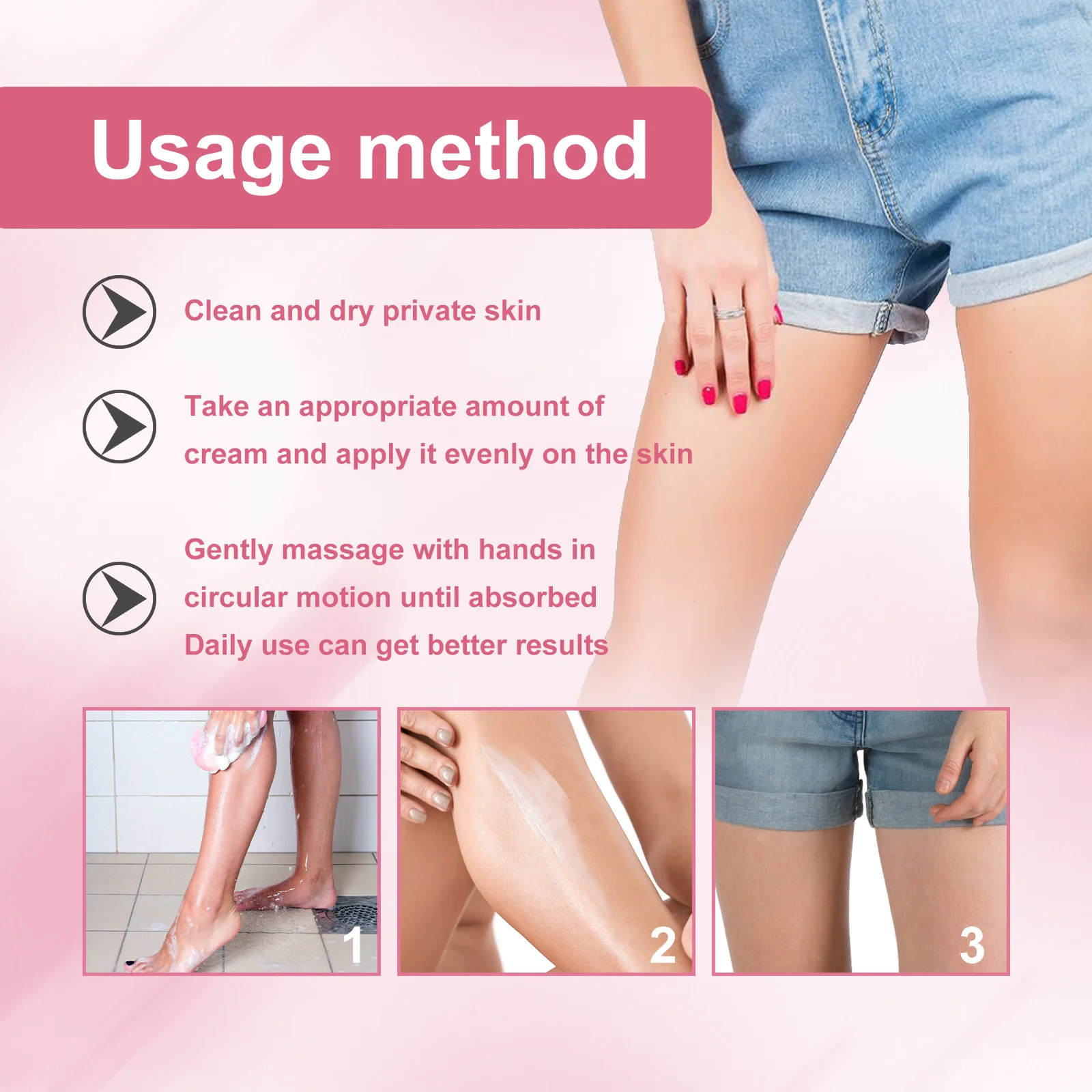 Effective Body Whitening Cream for Fair Thigh & Inner Joint / Dark Spots Cleaner for Underarm, Knee, & Elbow