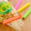 50/100PCS Food Bag Clips Food Bag Sealing Clips Multicolored Reusable Plastic Bag Clips for Food Storage packets Freezer Bags 3
