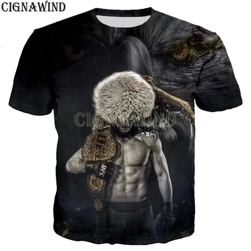 2025 Summer's New Khabib Nurmagomedov/conor Mcgregor 3D Printed T