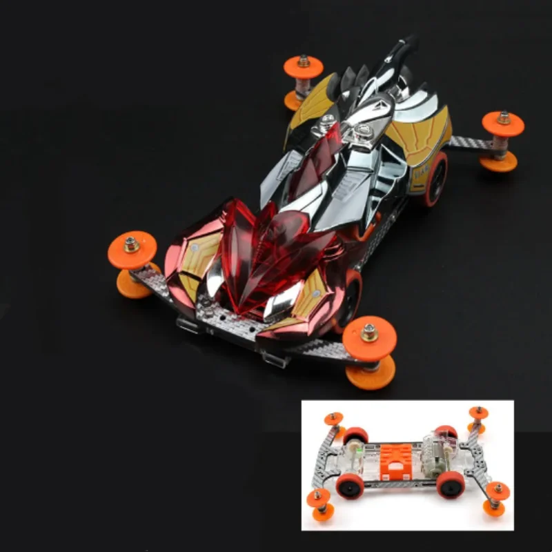 1/32 Auldey мини игрушечный автомобиль 4WD 88012 волшебный Скорпион с головкой из углеродного волокна и хвостом гальванический автомобильный корпус