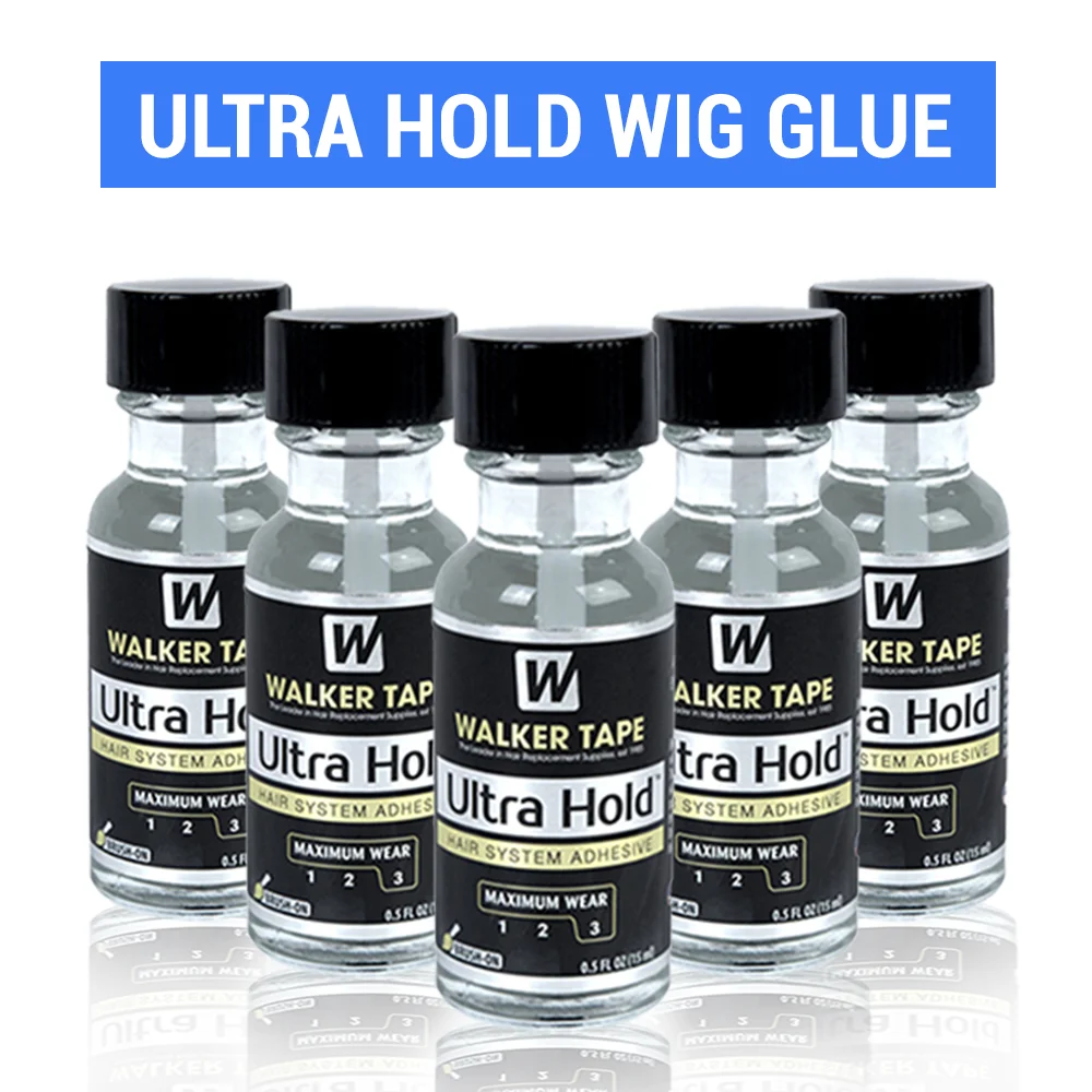 

Ultra Hold Lace Glue Waterproof Hair Glue For Lace Wig Invisible Bonding Glue For Toupee Frontal Strong Hold+Adhesive Remover