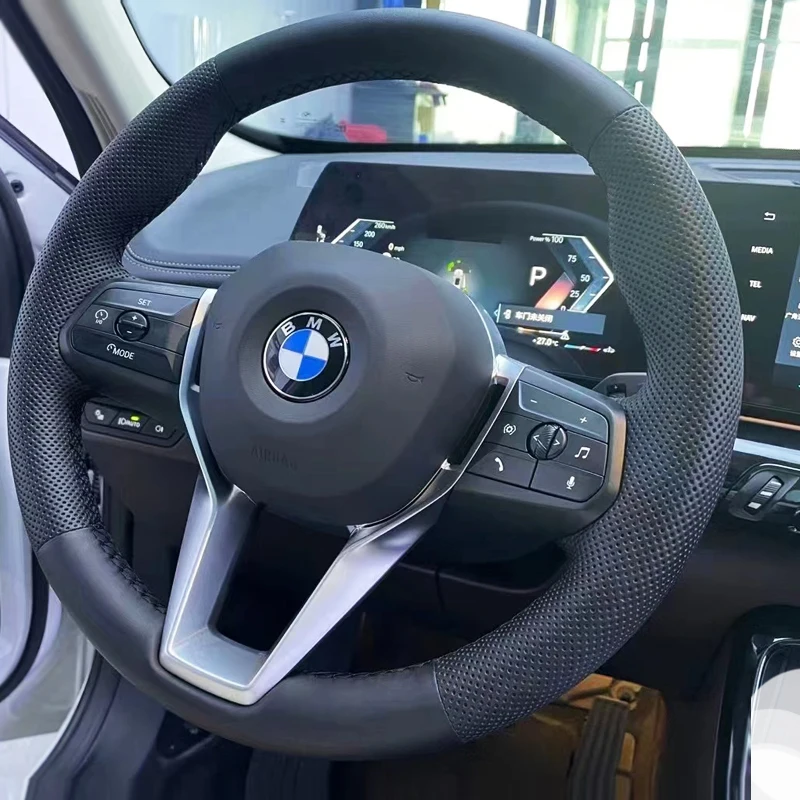 Micro Faser Ler Auto Lenkrad Abckung Für BMW X1 X2 X3 X4 E84 F84 F39 E83 F25 G01 F97 F26 G02 F98 Auto Zubehör