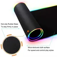 Car Super Cool RGB Mousepad Computer Table Mat Gaming Mouse Pad Gamer Accessories LED Backlit Keyboard Cabinet Mousepad Deskmat - Image 4