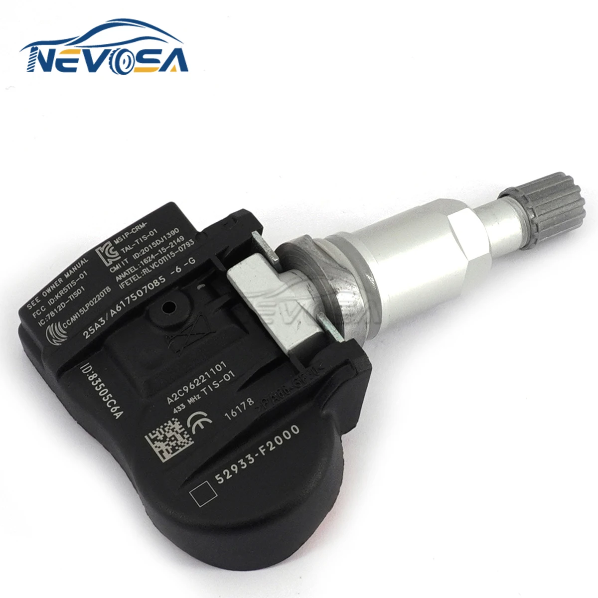 NEVOSA 52933-F2000 TPMS ,  ν  Ʈ GT ī ڳ  E-Ϸ  ҿ E-ҿ 52933F2000 4 ǽ