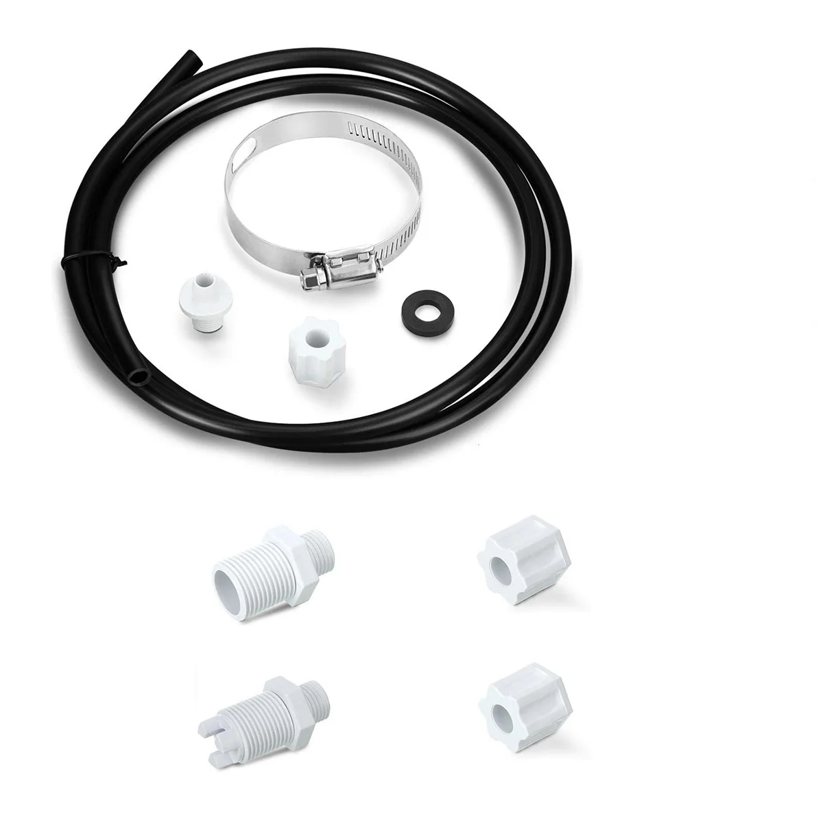 

Offline Feeder Parts with Saddle Clamp Chlorinator Hose Tubing with Check Valve Control Valve for CL200 CL220