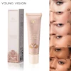 YOUNG VISION 6colors/pack Matte Concealer Long Lasting Foundation Wheat Color Long Lasting Easy Makeup Finish Foundation 3