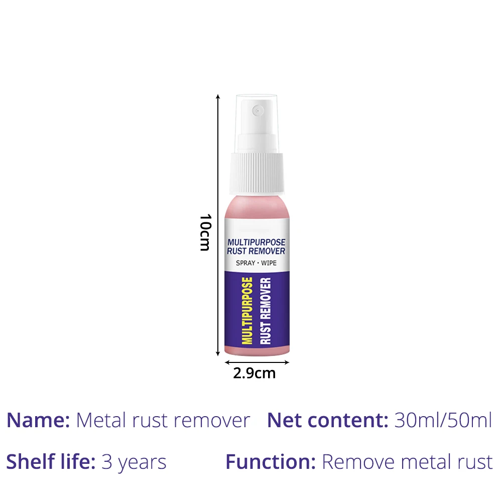 30ml Household Clean Multifunctional Rust Inhibitor Remover Derusting Spray Car Cleaning Accessories Metal Polish Care car scratch remover,car cleaning agent