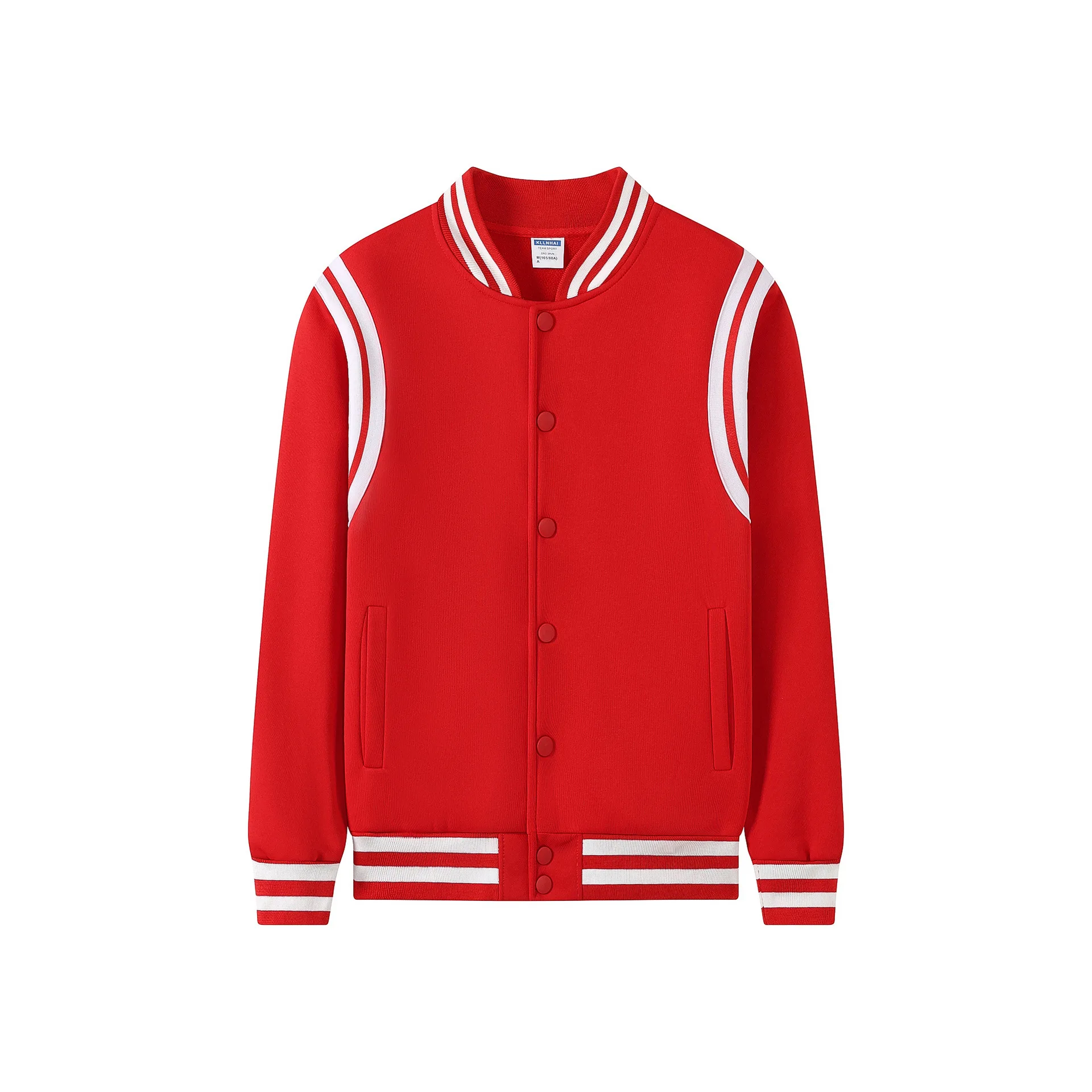 Bott】Teddy Varsity Jacket (red) Saint Laurent Teddy Varsity
