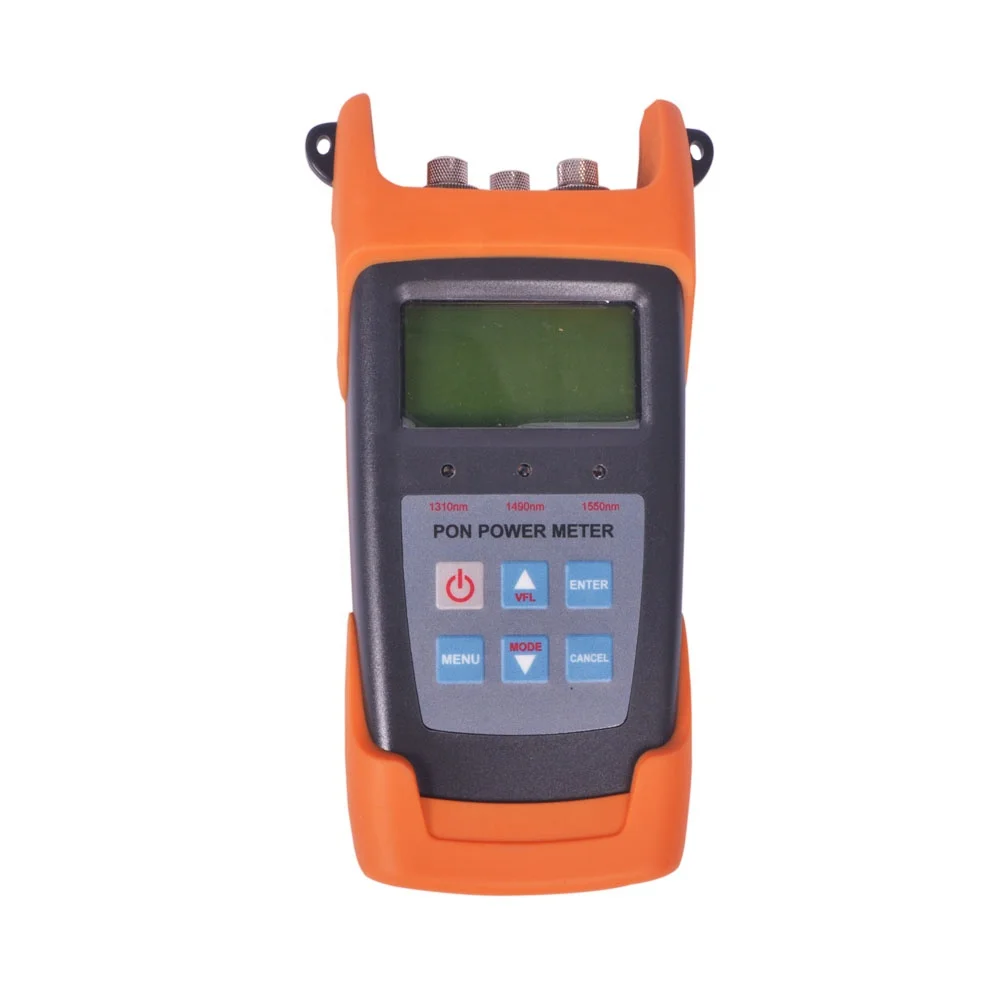 

-40dBm To +10dBm Measurement PON Fiber Optical Power Meter with VFL
