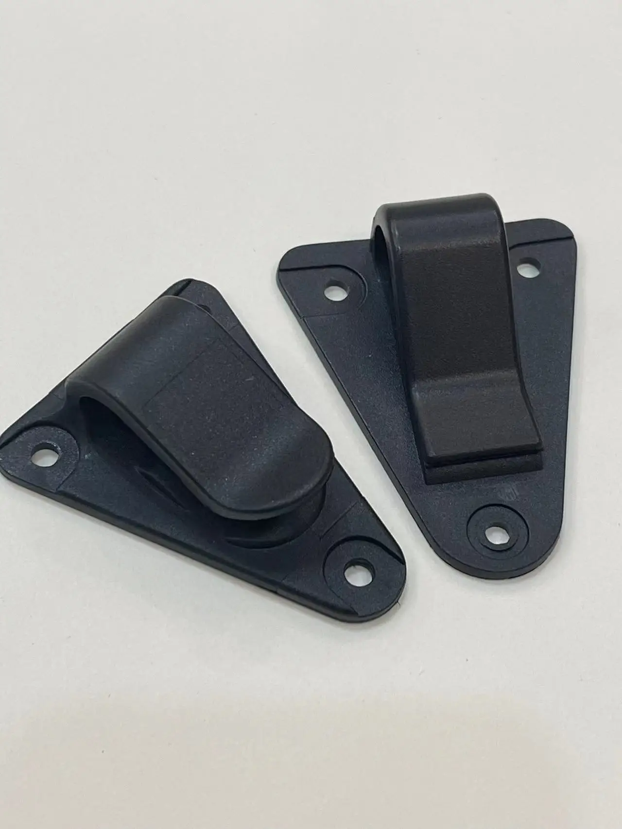 Plastic Belt Clip Plastic Buckle Belt Clips Holster 3 hole 85x24mm Universal Upper Pannier Clips Buckles Bicyle Bag Attach Hook