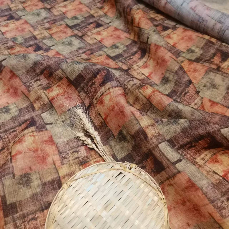 Color Impression Pure Natural Ramie Summer Thin Chinese Dress