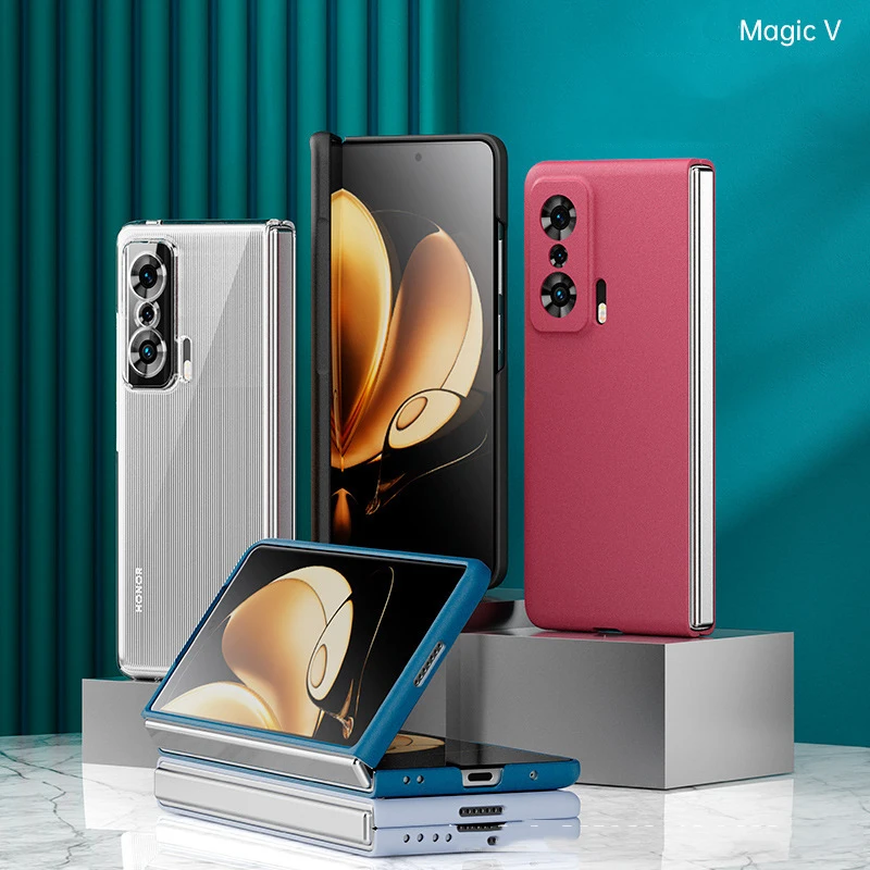 Custodia Magic V Funda Per Honor Magic V Magicv 5G Matte Rock Sand Hard Pc Coque Protection Fold Custodia Per Cellulare Capa