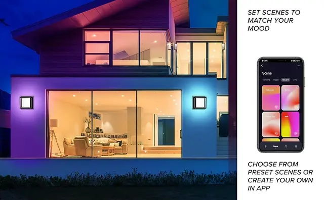 Luces Inteligentes Alexa Casas Inteligentes Luces LED De Pared