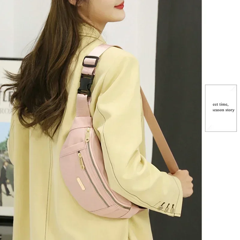 Waist Pack Belt Bag Banana Bag for Women Waist Fanny Pack Belt Pouch Waterproof Mobile Shoulder Crossbody Bags Handbags Men Women