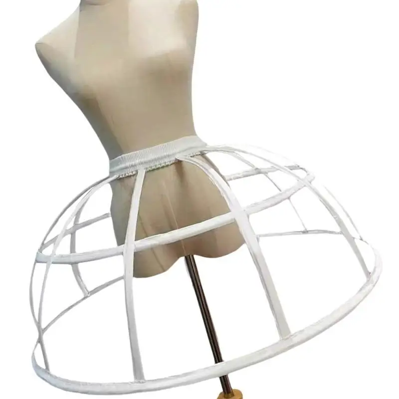 A52E Crinoline Pannier Bustle Pannier Petticoat Elizabethan Bumroll Dressaccessoire – Detail 9