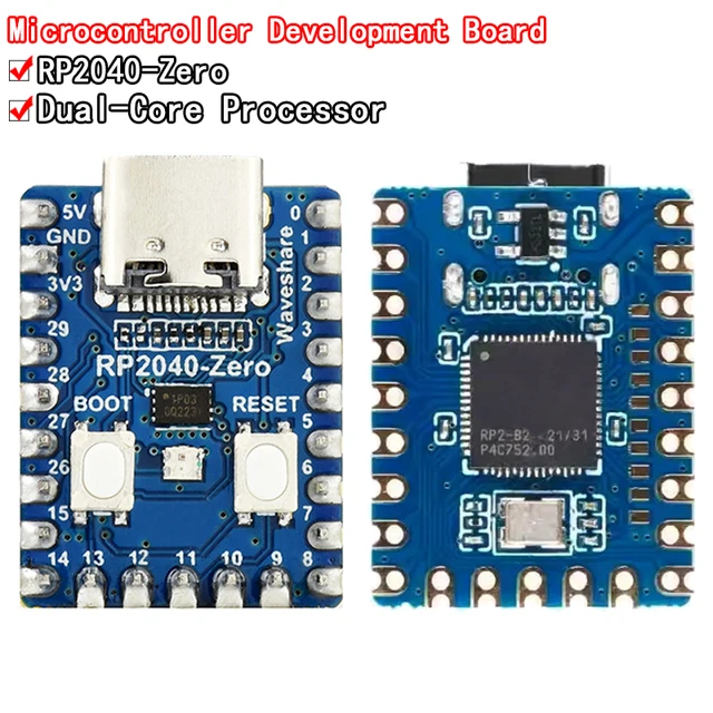 Original Raspberry Pi PICO development board module RP2040-Zero mini microcontroller dual-core Cortex M0+ processor 2MB FlashUSB 1