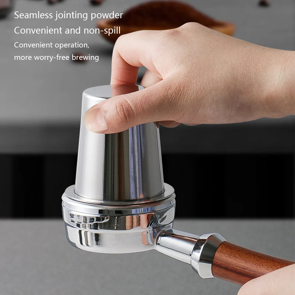 Stainless Steel Coffee Dosing Cup - Premium Barista Tool