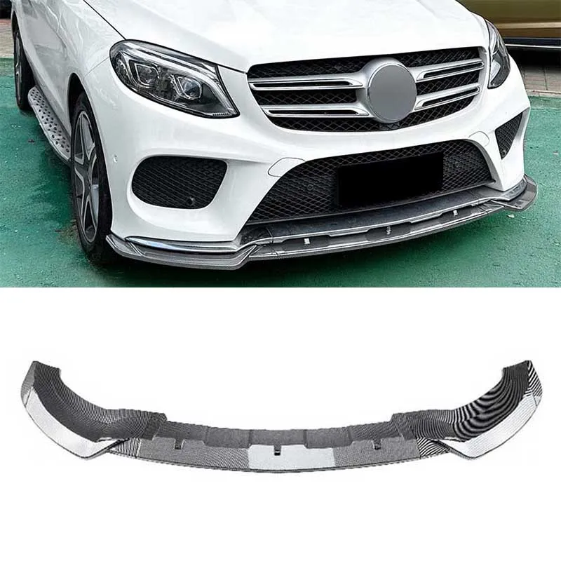 

Front Bumper Lip Spoiler Diffuser Splitters Body Kit Aprons Cover Guard Trim For Mercedes-Benz W166 GLE Coupe C292 AMG 2015-2018