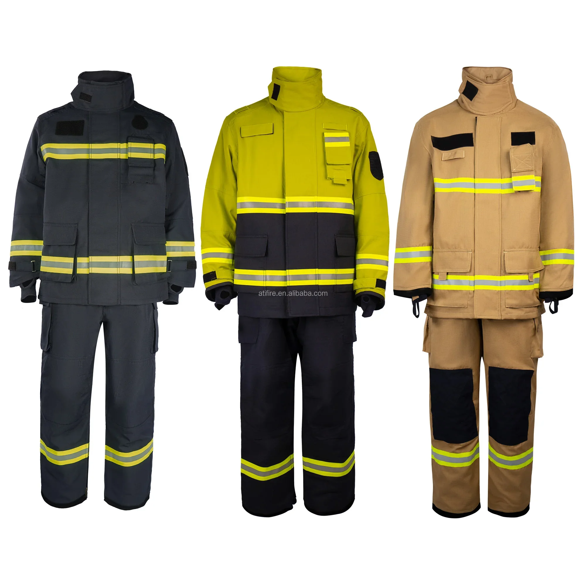 その他 World wide Fireman Complete Kit Ati-fire Cheap Price Nomex Complete Set Fire Fighter Uniform