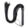 High Quality Pu Leather Pimp Whip Racing Riding Crop Party Flogger Hand Cuffs Queen Black Horse Riding Whip Sports Horsewhip 1