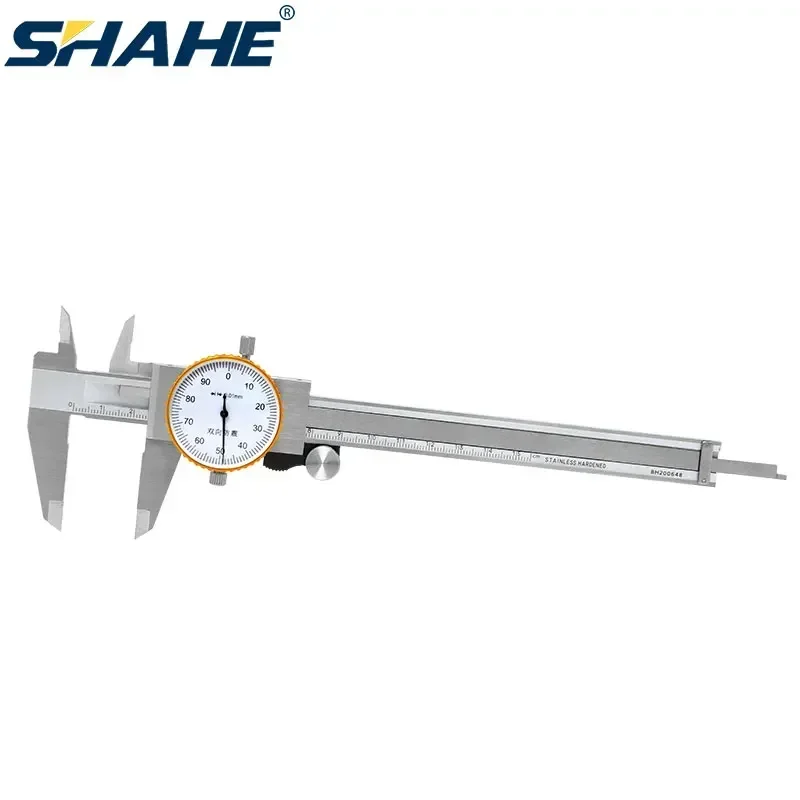 

150 mm 0.01 mm Dial Vernier Caliper Metric Gauge Double Shock-proof Stainless Steel Precision Vernier Calipers Measuring Tools