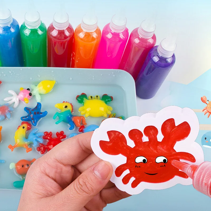 DIY Fairy Magic Water Elf Ocean Mold Companion 3D Handmade Kits Aqua Fairy Gel Toy Set kids craft toys For Kids