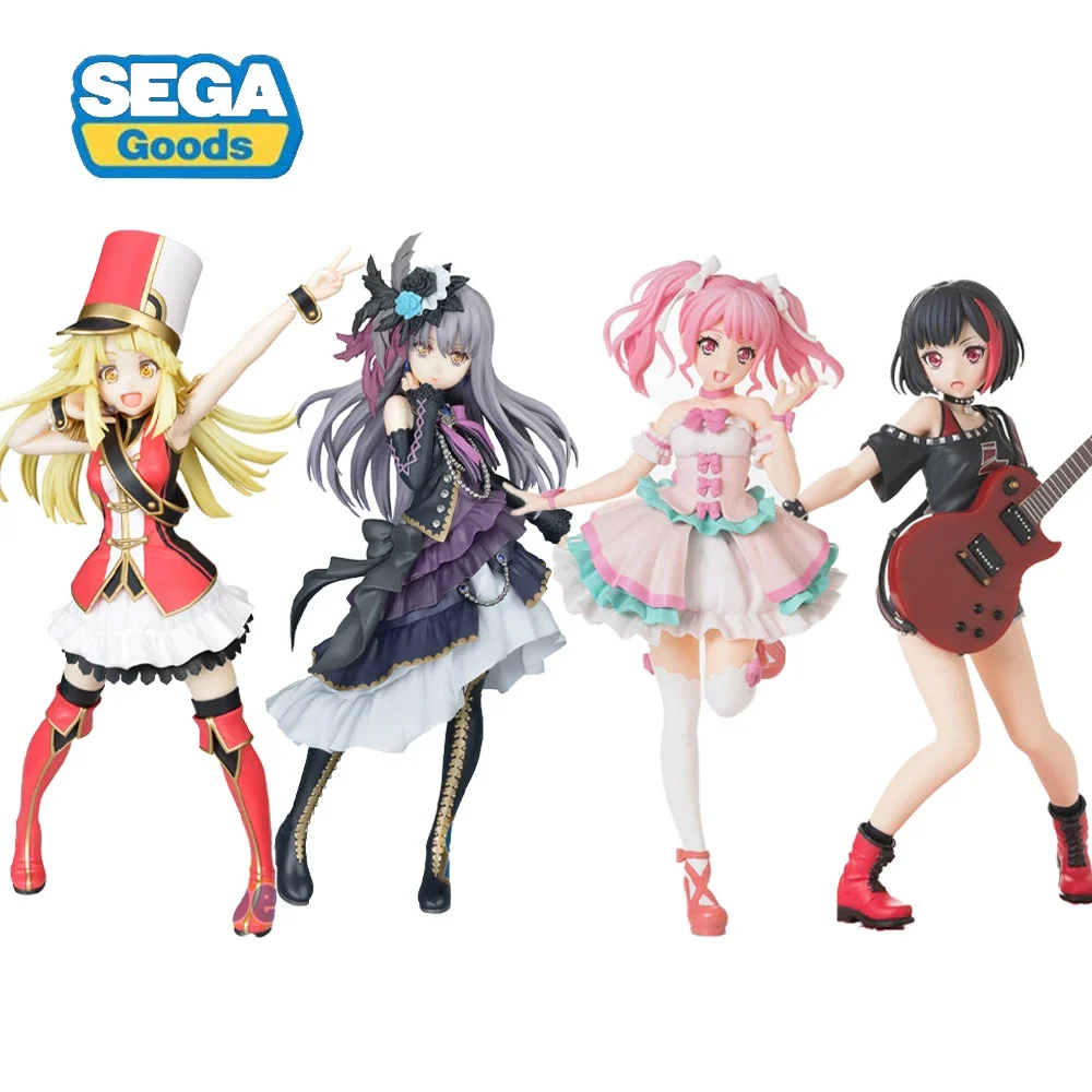Figuras de acción de SEGA Maruyama Aya de 16CM, juguetes coleccionables en caja de PVC, BanG Dream