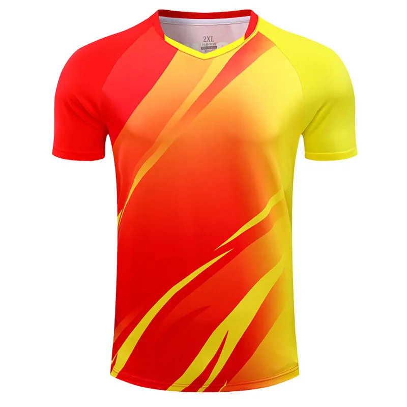Sporting Sportswear Quick Dry Badminton Shirt ,Men Badminton Clothes Table Tennis Shirt Table Tennis Clothes POLO T Shirts