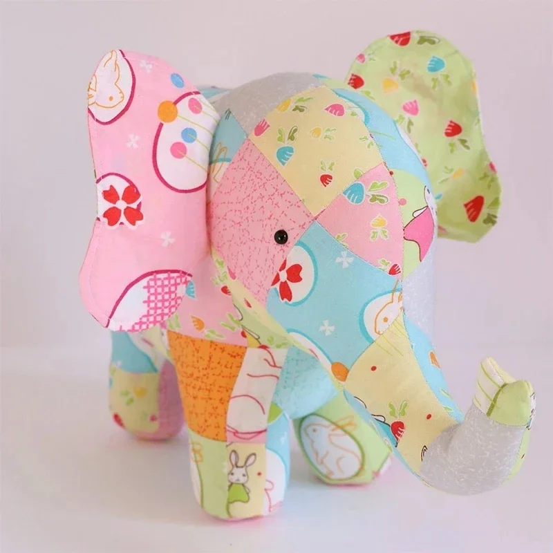 YOMDID Lovely Elephant Templates DIY Toys Decoration Acrylic Template Handcraft Patchwork Ruler Sewing Pattern With Instruction, sewing template