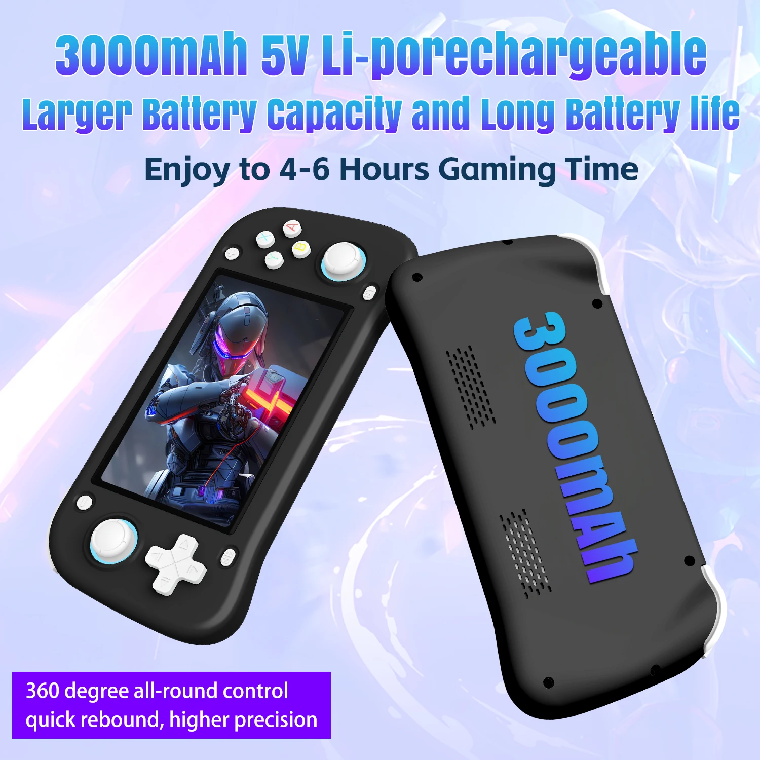 Open Source XF43 Retro Handheld Game Console 4.3 Inch IPS Screen