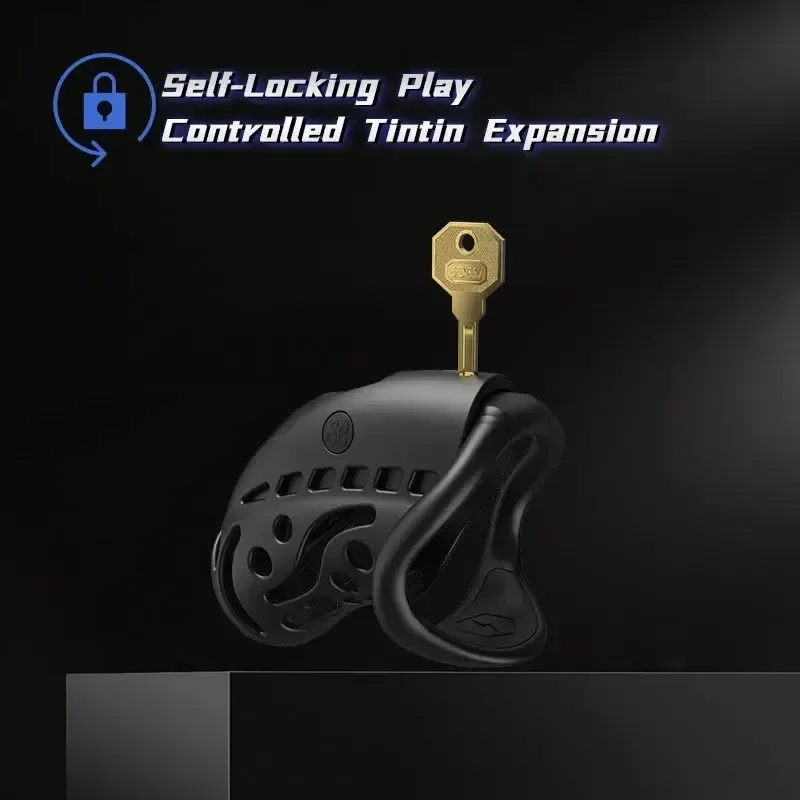 Male Chastity Cage Remote Control 9 Shock Modes Lightweight ABS IPX6 Waterproof 3 Sizes Rings Removable Urethral Plug penis chastity cage chastity lock sex toy